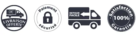 Livraison gratuite et sécurisée